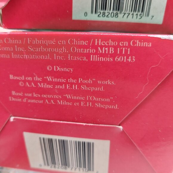 Winnie The Pooh Pvc Ornaments Set Of 3 Pooh & Tigger READ - Picture 10 of 13